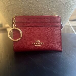 COACH | EUC ID key chain card holder